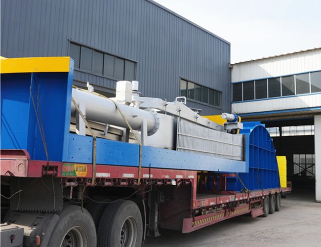 一套淺層氣浮機發貨啦！