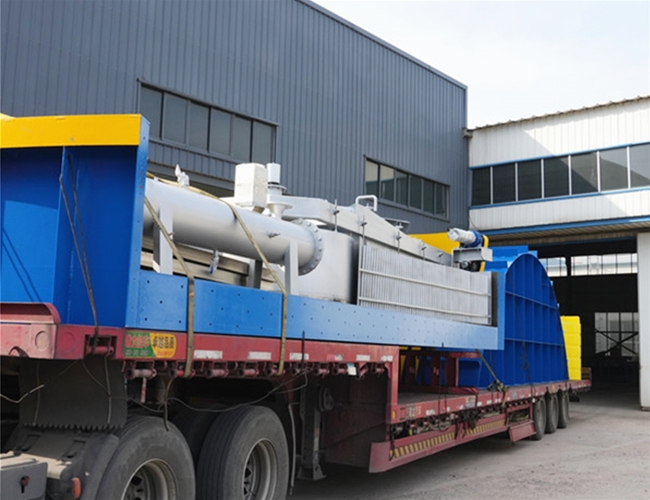 一套淺（qiǎn）層氣浮機發（fā）貨啦！