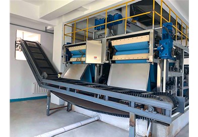 高（gāo）壓（yā）帶式壓（yā）濾機工作原理與流程